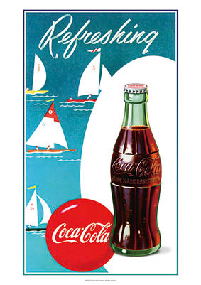 ヤマダモール | 【コカ・コーラ】【COCA-COLA】コカコーラ ポスター