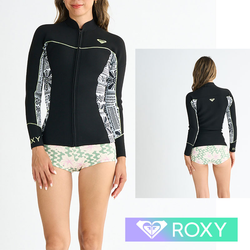 ROXY ロキシー レディース ウェットスーツ 2mm ジャケット タッパー