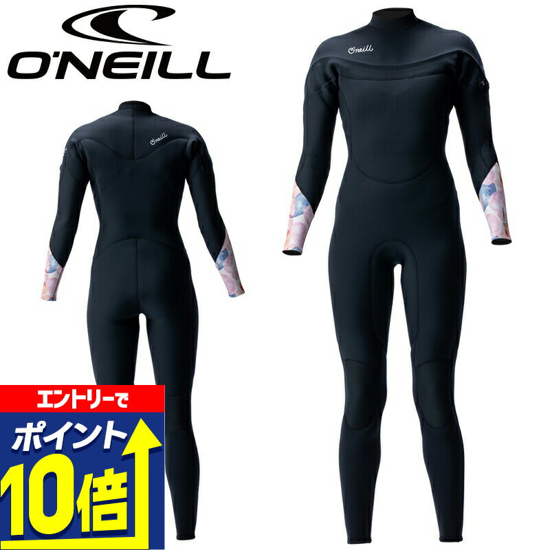 O'Neill superfreak フルスーツ 黒/ピンク O'Neill superfreak