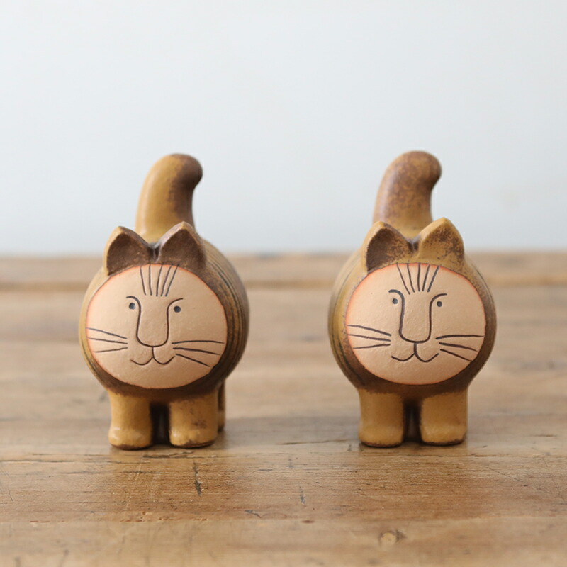 楽天市場】Lisa LarsonCat リサラーソン ディエチキャット グレイ