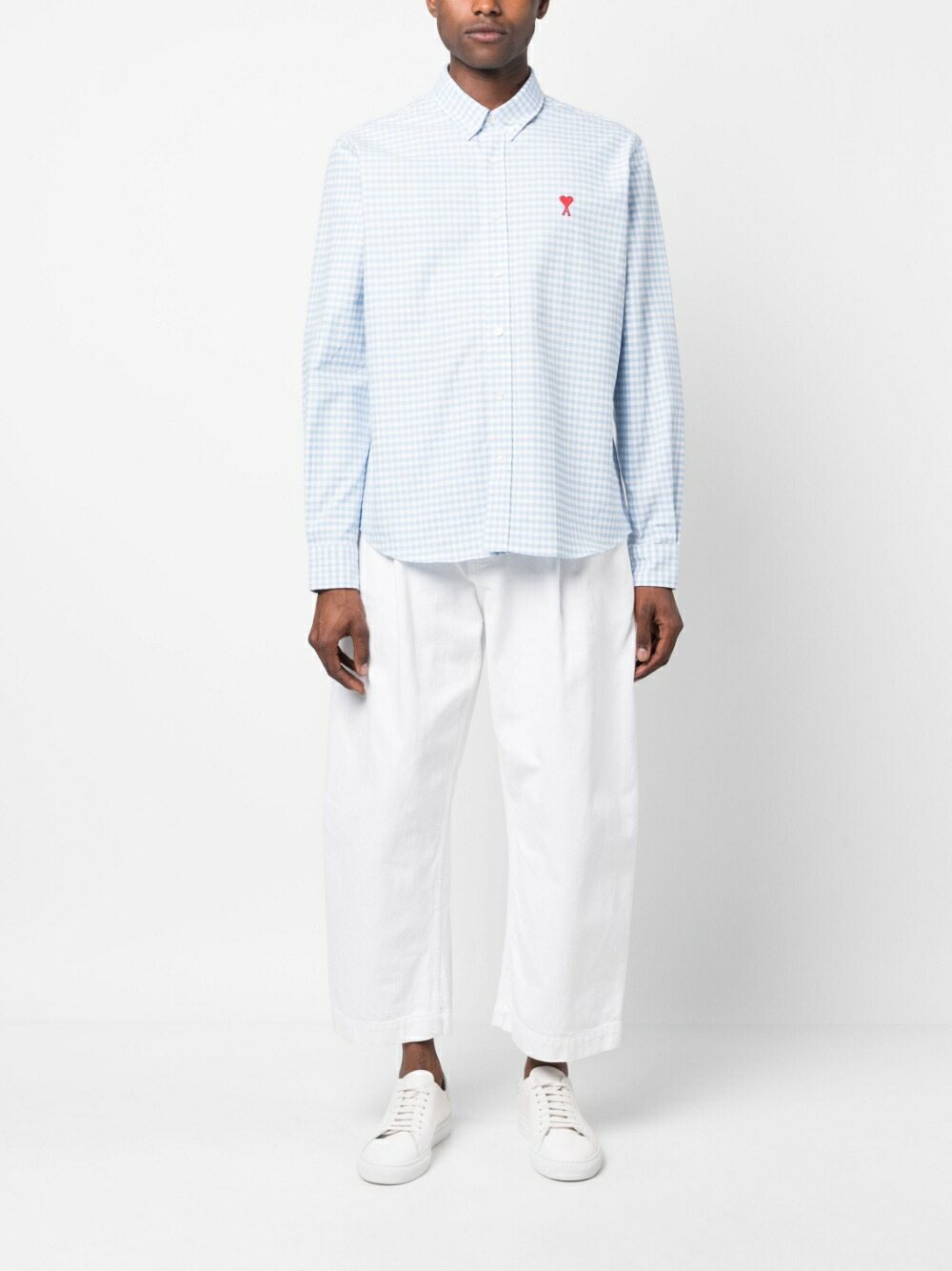 楽天市場】AMI PARIS｜アミパリス MEN'S ハートロゴ チェック シャツ