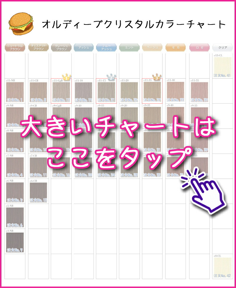 楽天市場】ミルボン オルディーブクリスタル [ c5-NB ニュートラル