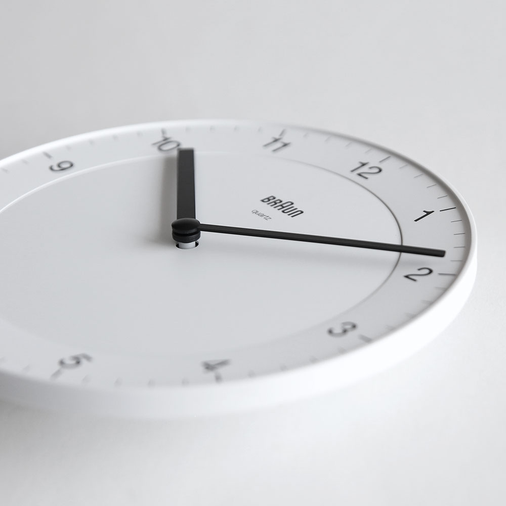 楽天市場】BRAUN ブラウン / Analog Wall Clock BC06W｜アナログ