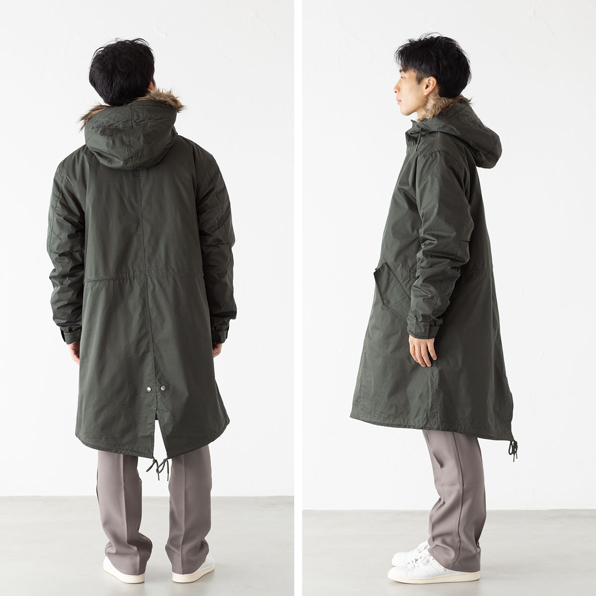 フレッドペリー FRED PERRY モッズコート ジップイン ライナー