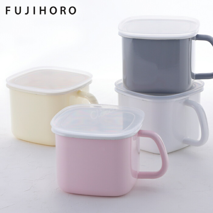楽天市場】富士ホーロー 味噌ポット 全4色 【 ホーロー容器 みそ容器