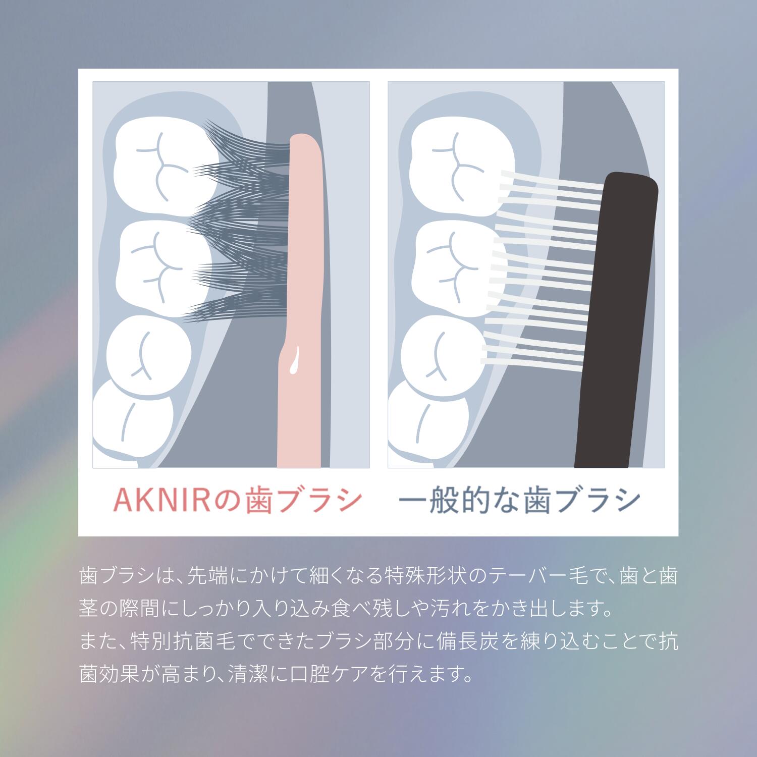 楽天市場】AKNIR（アクニー）公式【梨花開発】トゥースブラシ オーラル