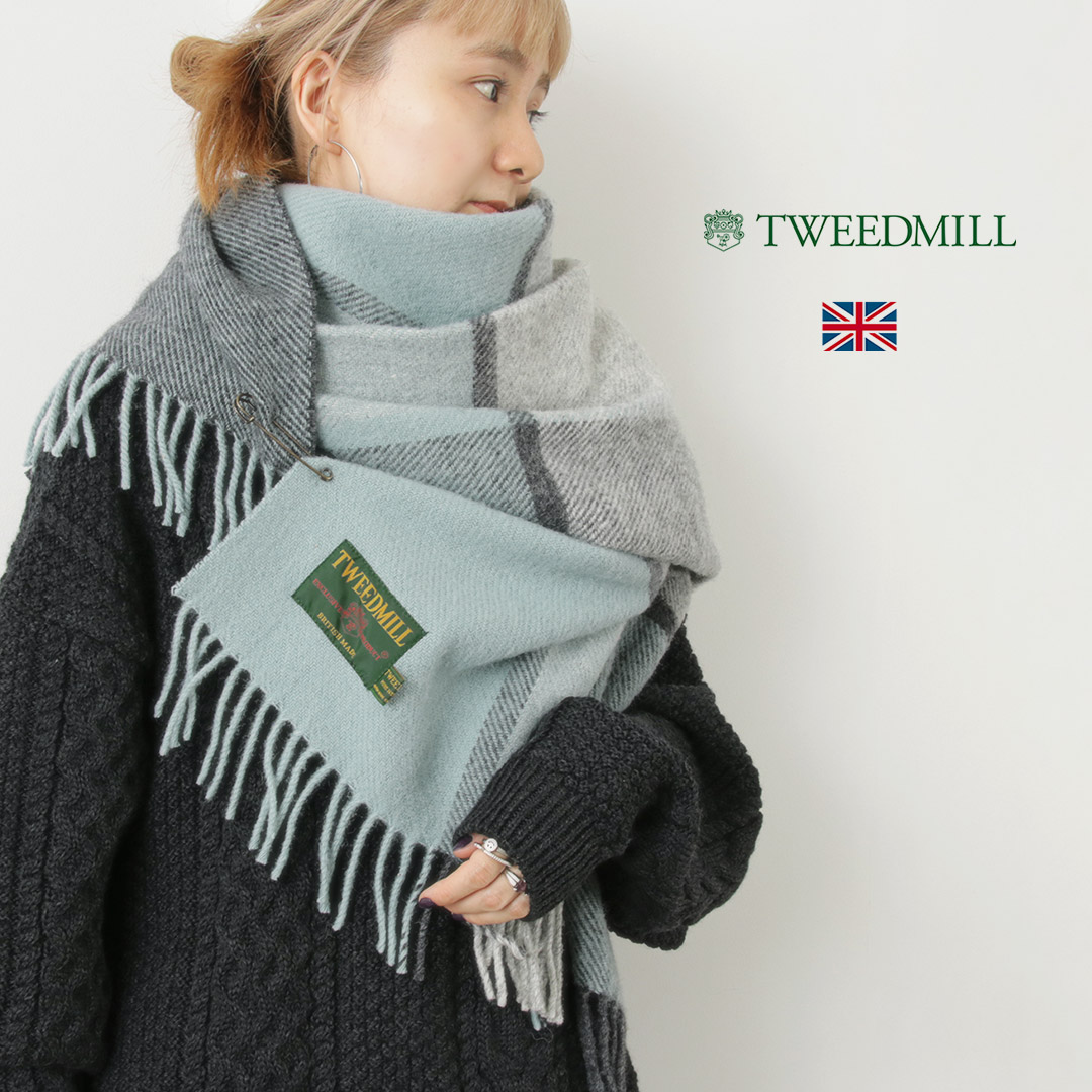 楽天市場】【20％OFF】TWEED MILL（ツイードミル） 74×180 ブロック