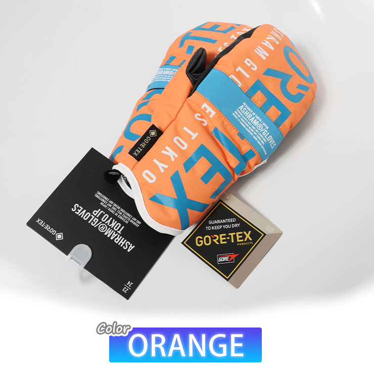 ashram アシュラム スノーボード グローブ ゴアテックス PROFILE LOGO