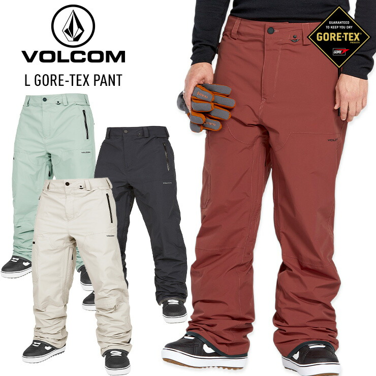 人気】VOLCOM ボルコム GORE-TEX L スノボウェア ボルドー 人気