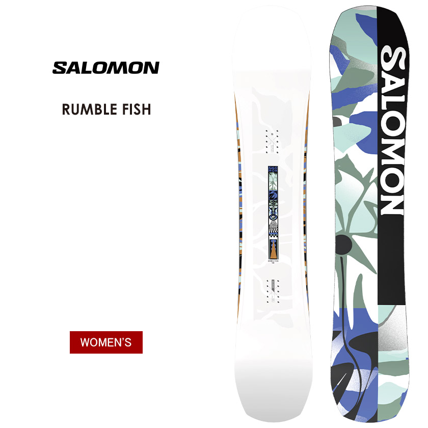 無料ワックスサービス有】25-26 2026 SALOMON サロモン RUMBLE FISH