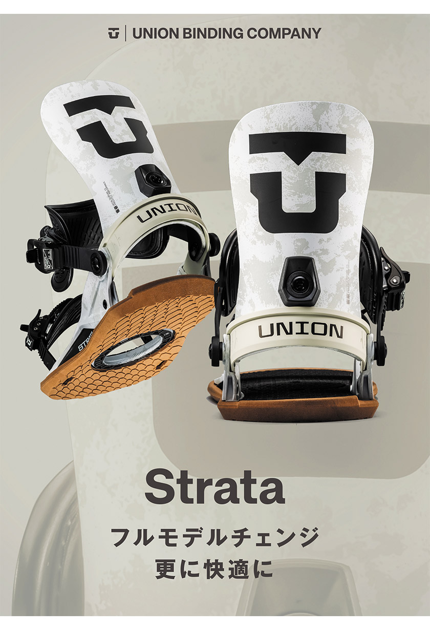25-26 2026 UNION ユニオン STRATA ストラータ スノーボード 板 メンズ