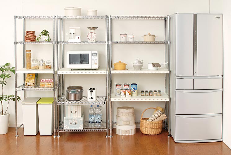 キッチンラック 冷蔵庫ラック ゴミ箱上収納ラック レンジ台 特集