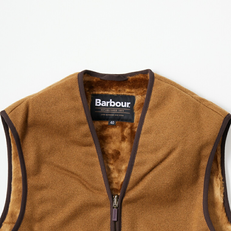 楽天市場】[並行輸入品] BARBOUR (バブアー) WARM PILE WAISTCOAT ZIP