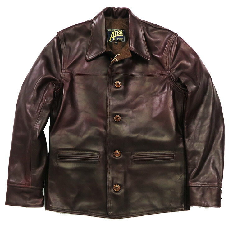 楽天市場】エアロレザー AERO LEATHER レザー プレミア ワークコート