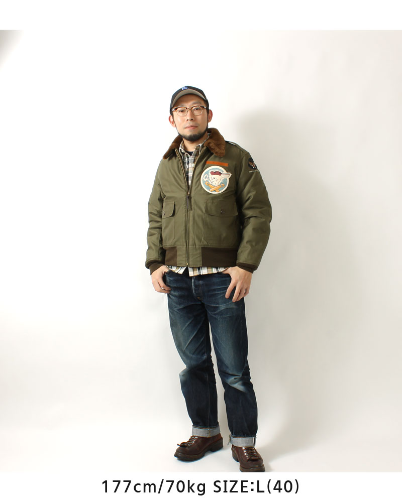 BUZZ RICKSON'S(バズリクソンズ) フライトジャケット タイプB-10 ROUGH
