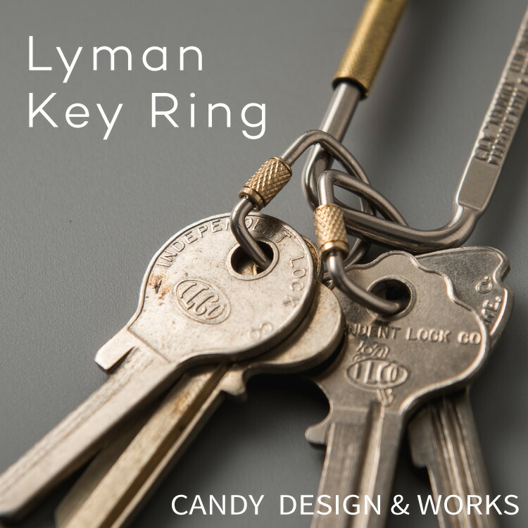 楽天市場】【ネコポス便】Lyman Screw key Ring 3個セット ライマン