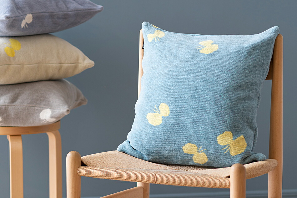 CHOUCHO シュニールコットン クッションカバー（クリッパン×ミナ