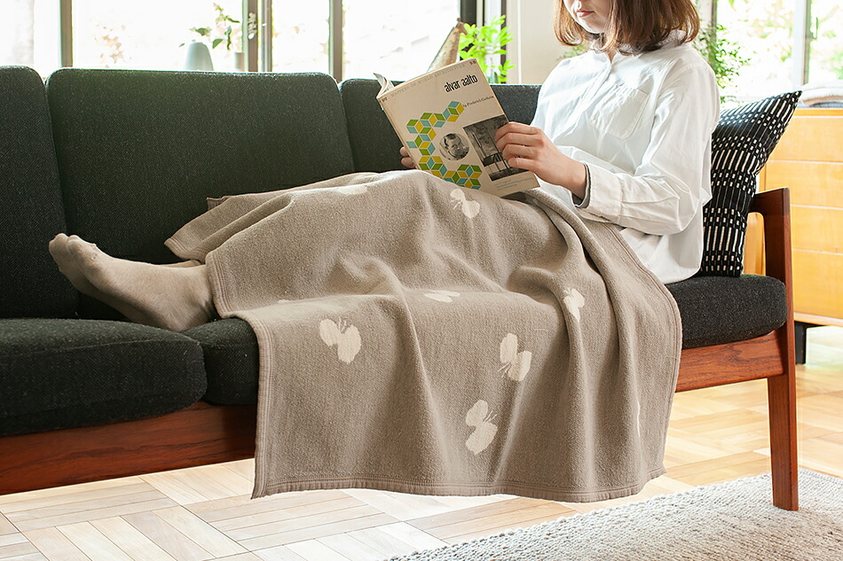 CHOUCHO シュニールコットンブランケット ハーフ、シングル