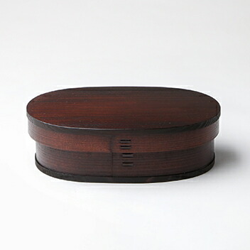 楽天市場】曲げわっぱ 大館工芸社 小判弁当 小 ふきうるし塗 わっぱ