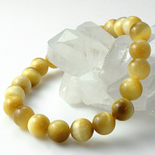 ゴールデンタイガーアイ ブレスレット 8mm 17～18.5cm M～L サイズ