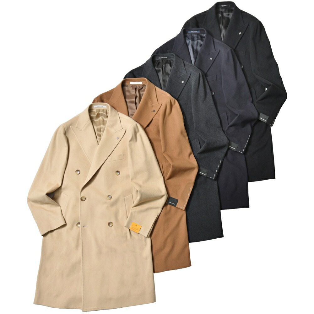 SALE】TAGLIATORE（タリアトーレ）ウールカシミアフランネルダブル