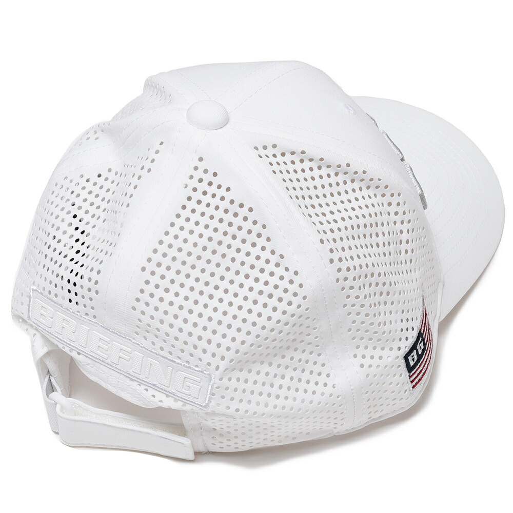 BRIEFING（ブリーフィング）ポリエステルメッシュロゴキャップ