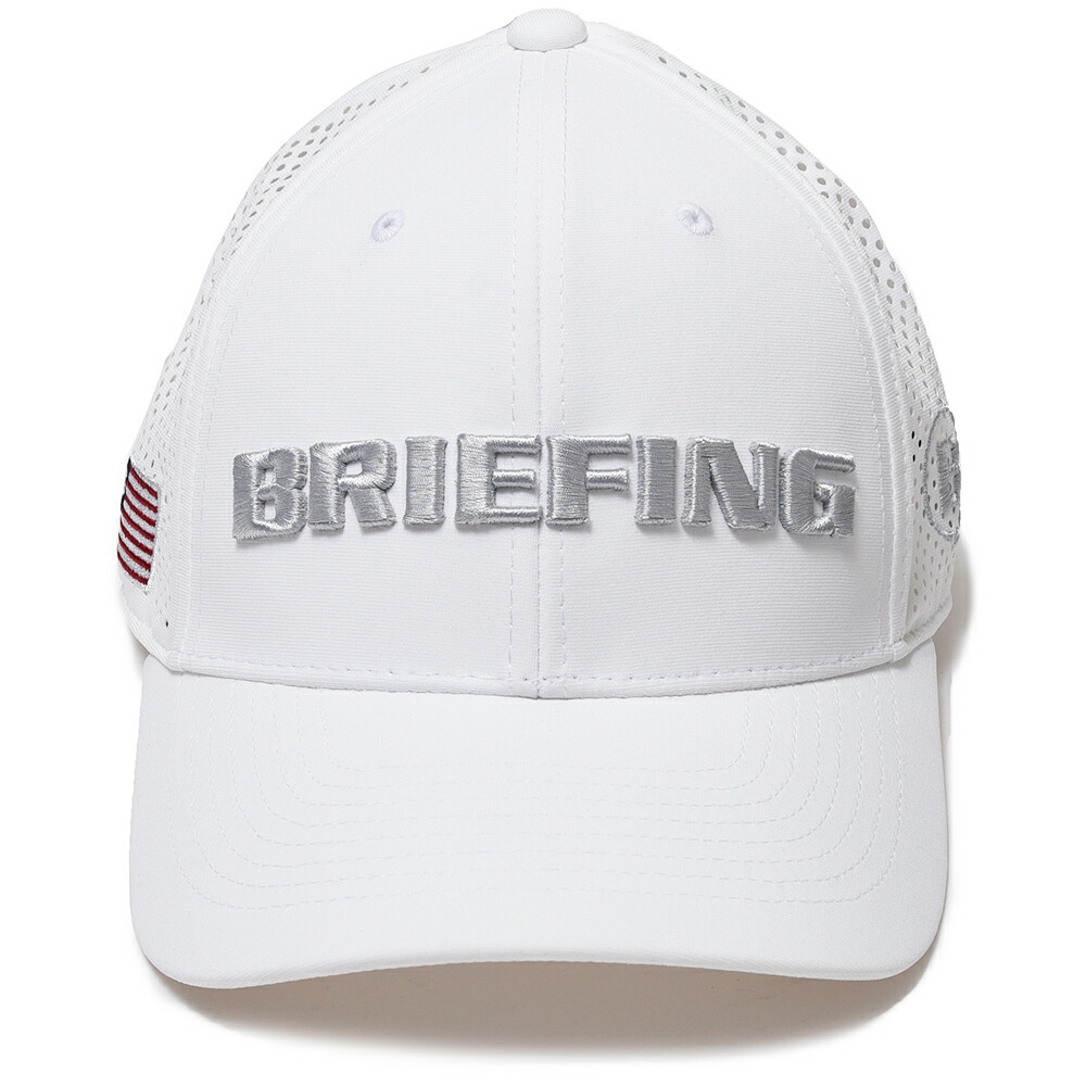 BRIEFING（ブリーフィング）ポリエステルメッシュロゴキャップ