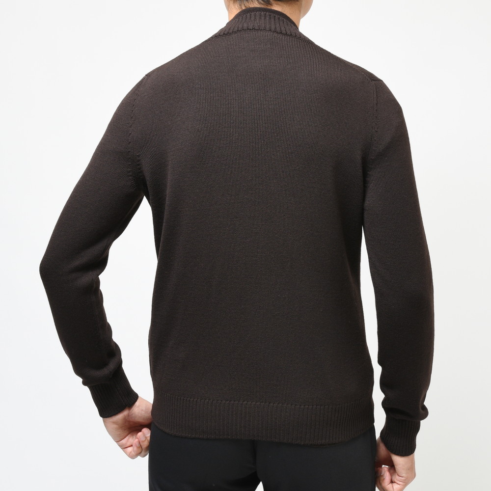 SALE】GRAN SASSO（グランサッソ）8ゲージウールソリッドニット