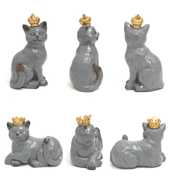 楽天市場】【新商品】CN08 シェリーキャット 猫 ネコ ねこ 王冠