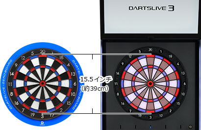 DARTSLIVEZERO BOARDダーツボード＋別売りブラケット＋壁面パーツ