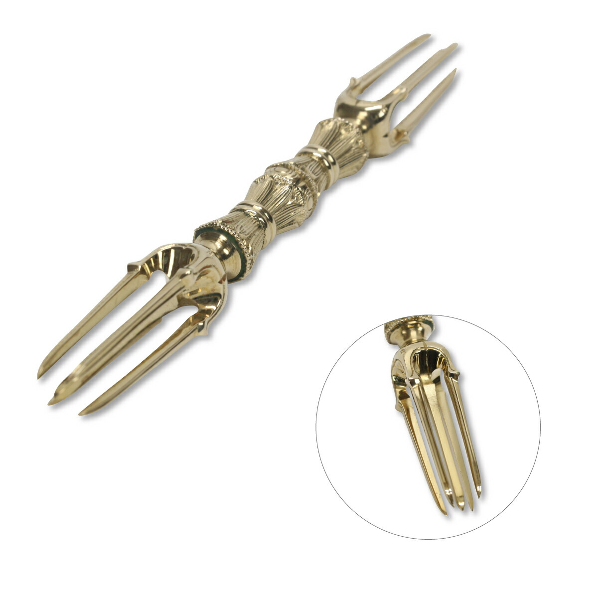 楽天市場】都五鈷杵 15cm すべ 五鈷杵 真言宗 密教法具 金剛杵 真鍮