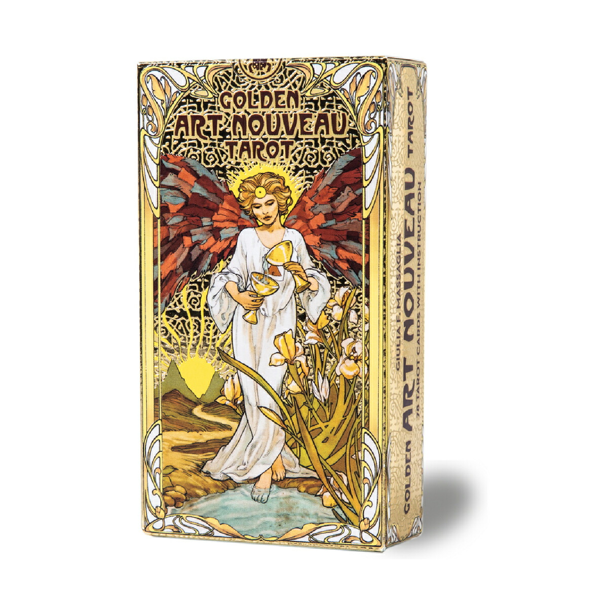 楽天市場】ゴールデン アールヌーボー タロット Golden Art Nouveau