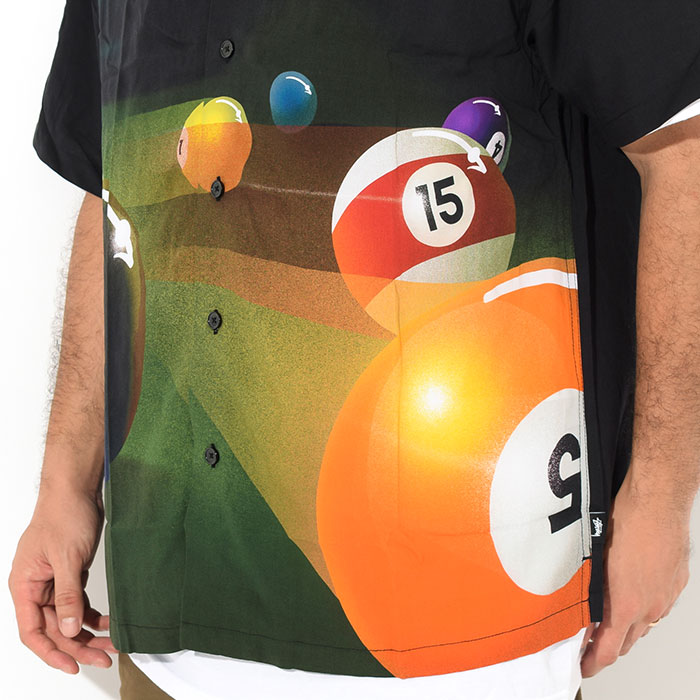 楽天市場】ステューシー STUSSY シャツ 半袖 メンズ Pool Hall