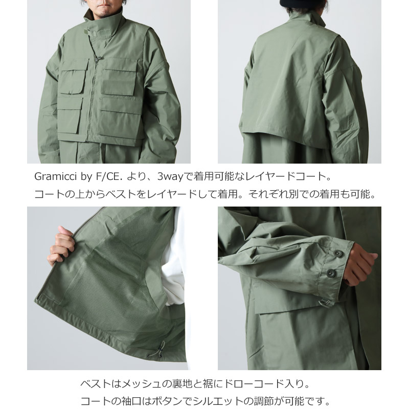 楽天市場】【30% OFF】 GRAMICCI グラミチ F/CE x GRAMICCI LAYERED