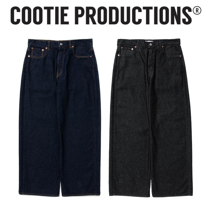 COOTIE(クーティー) 12.5oz Denim 5 Pocket Square Leg Pants