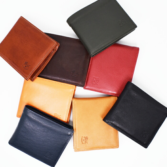 楽天市場】IL BISONTE イルビゾンテ 二つ折り財布 小銭入れ付き SBW007