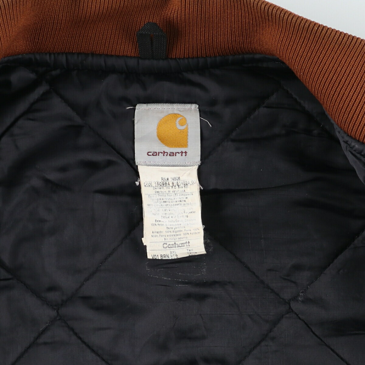 古着 00年代 カーハート Carhartt ダックベスト メンズXXL相当