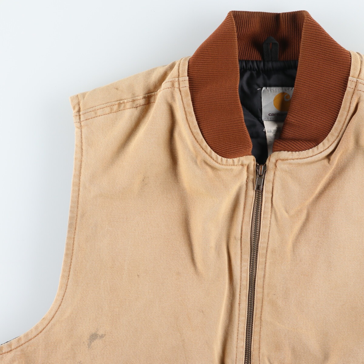 古着 00年代 カーハート Carhartt ダックベスト メンズXXL相当
