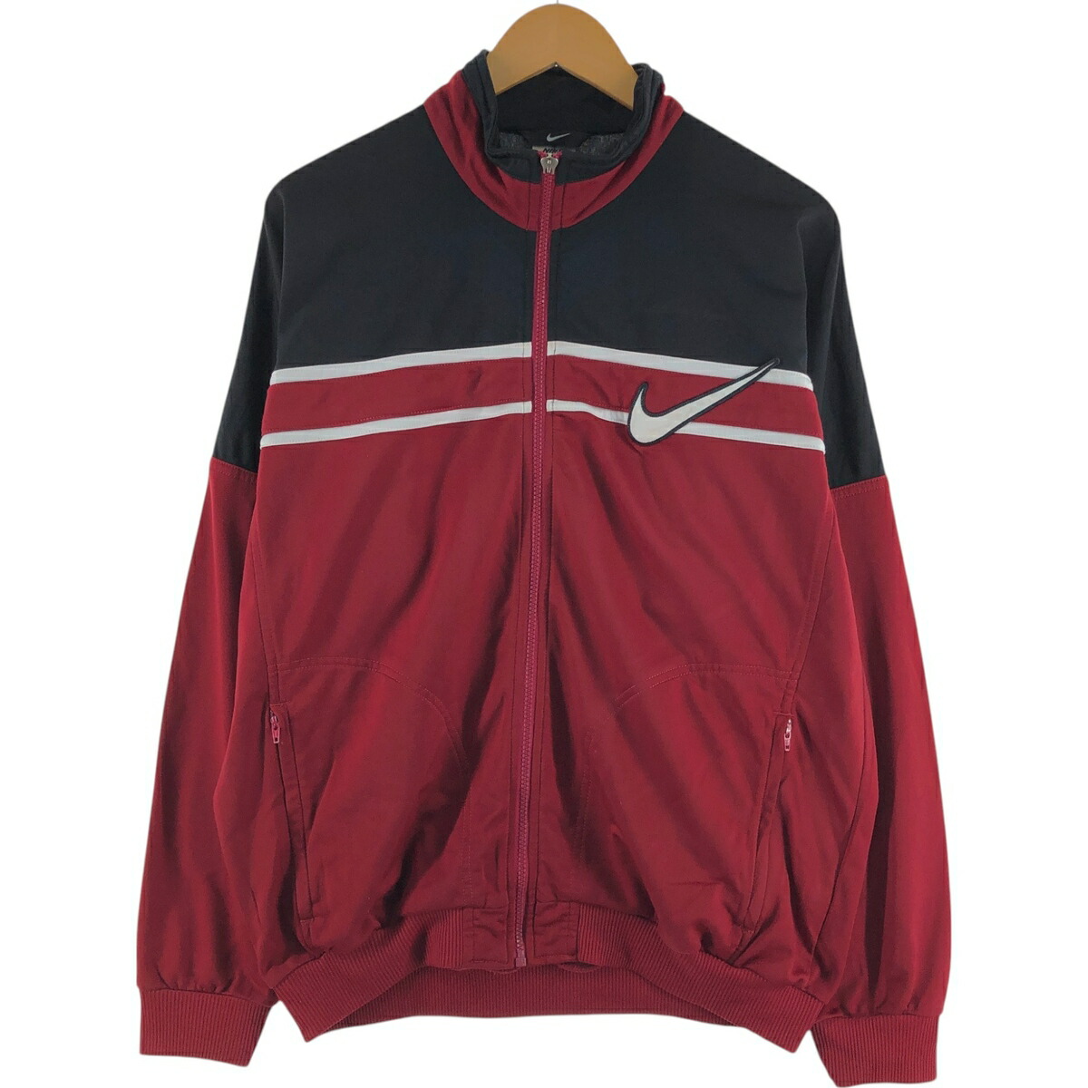 古着 90年代 ナイキ NIKE ジャージ トラックジャケット メンズM相当