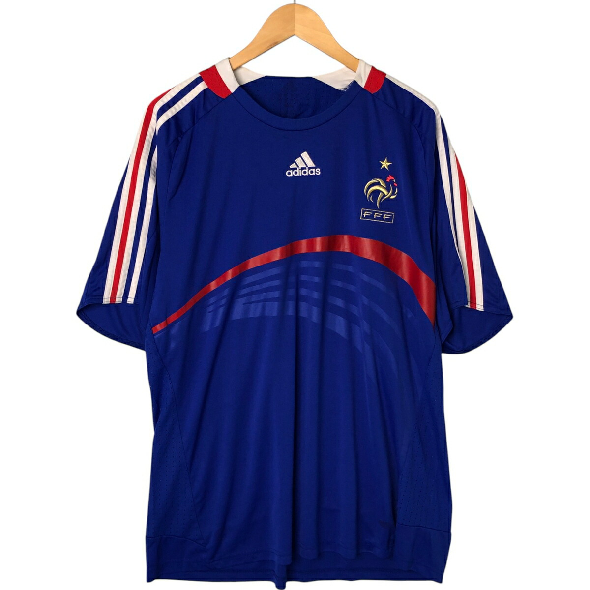 古着 00年代 アディダス adidas フランス代表 サッカーユニフォーム