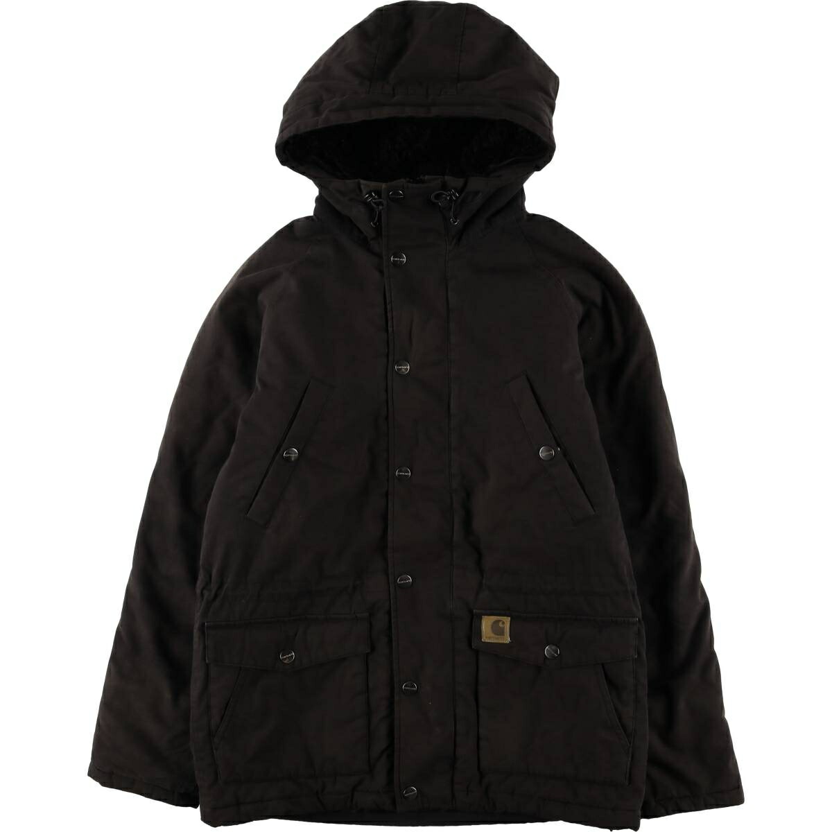 古着 カーハート Carhartt TRAPPER PARKA 中綿入り ダックフルジップ