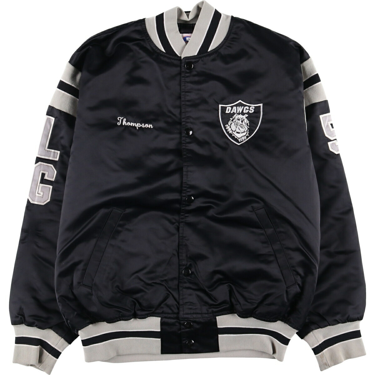 古着 90年代 GAME Sportswear Ltd 中綿入り ナイロンスタジャン