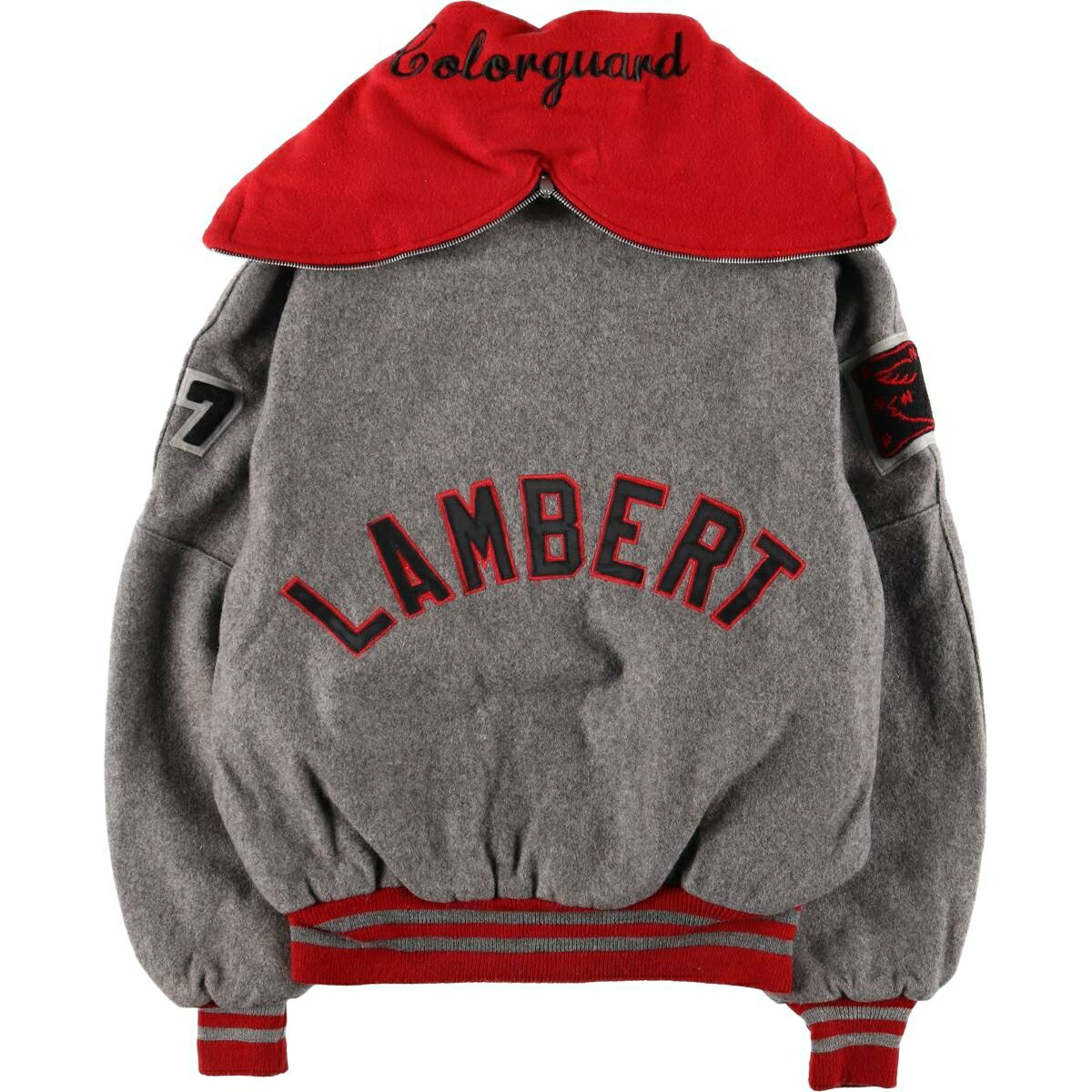 古着 80年代 デロング DeLONG フード付き セーラーカラー ウール