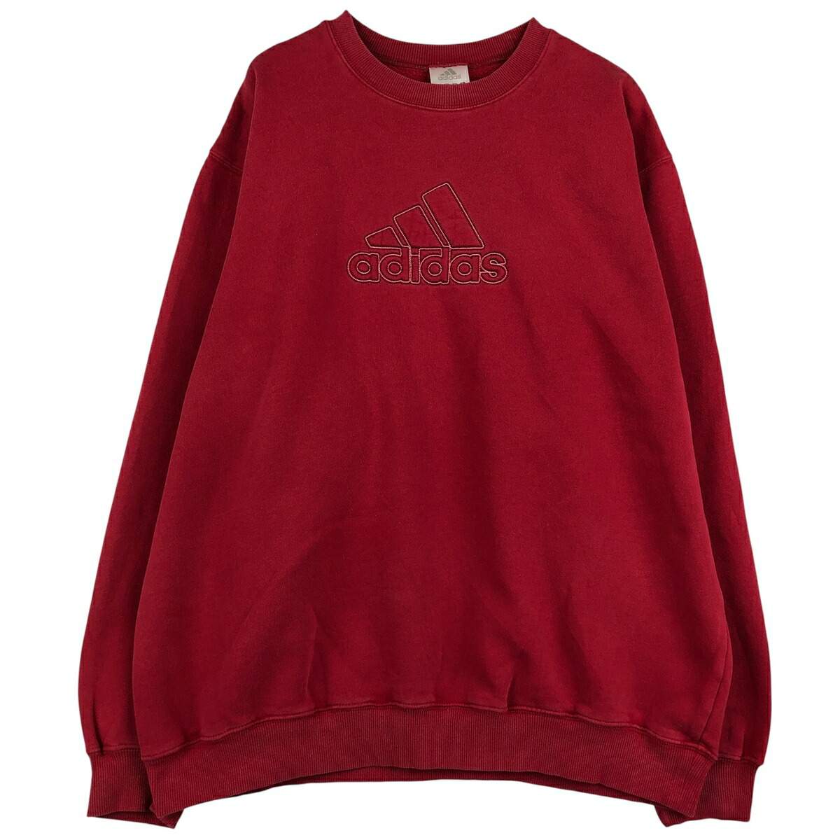 古着 00年代 アディダス adidas ロゴスウェットシャツ トレーナー