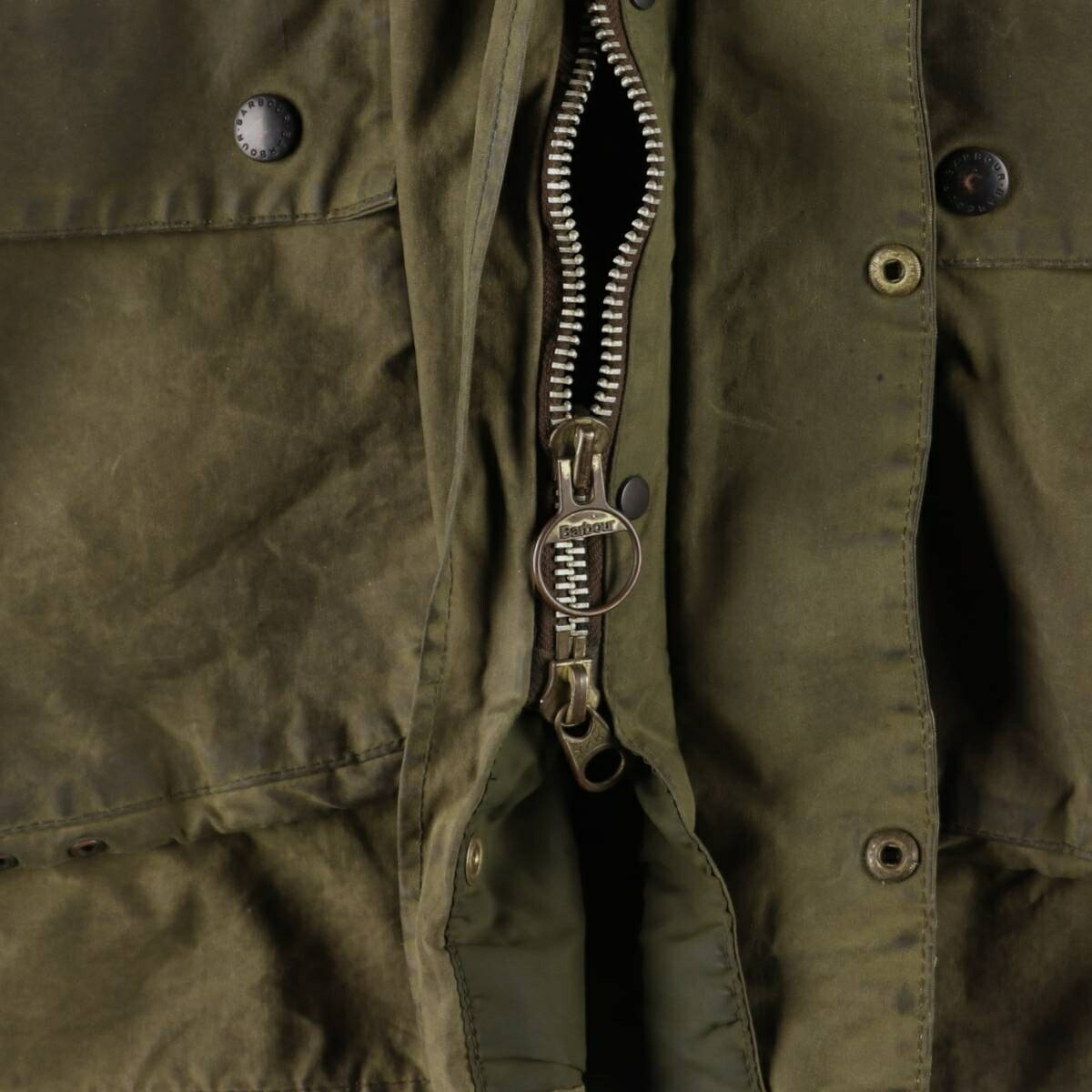 古着 80年代 バブアー Barbour NORTHUMBRIA ノーザンブリア 旧3