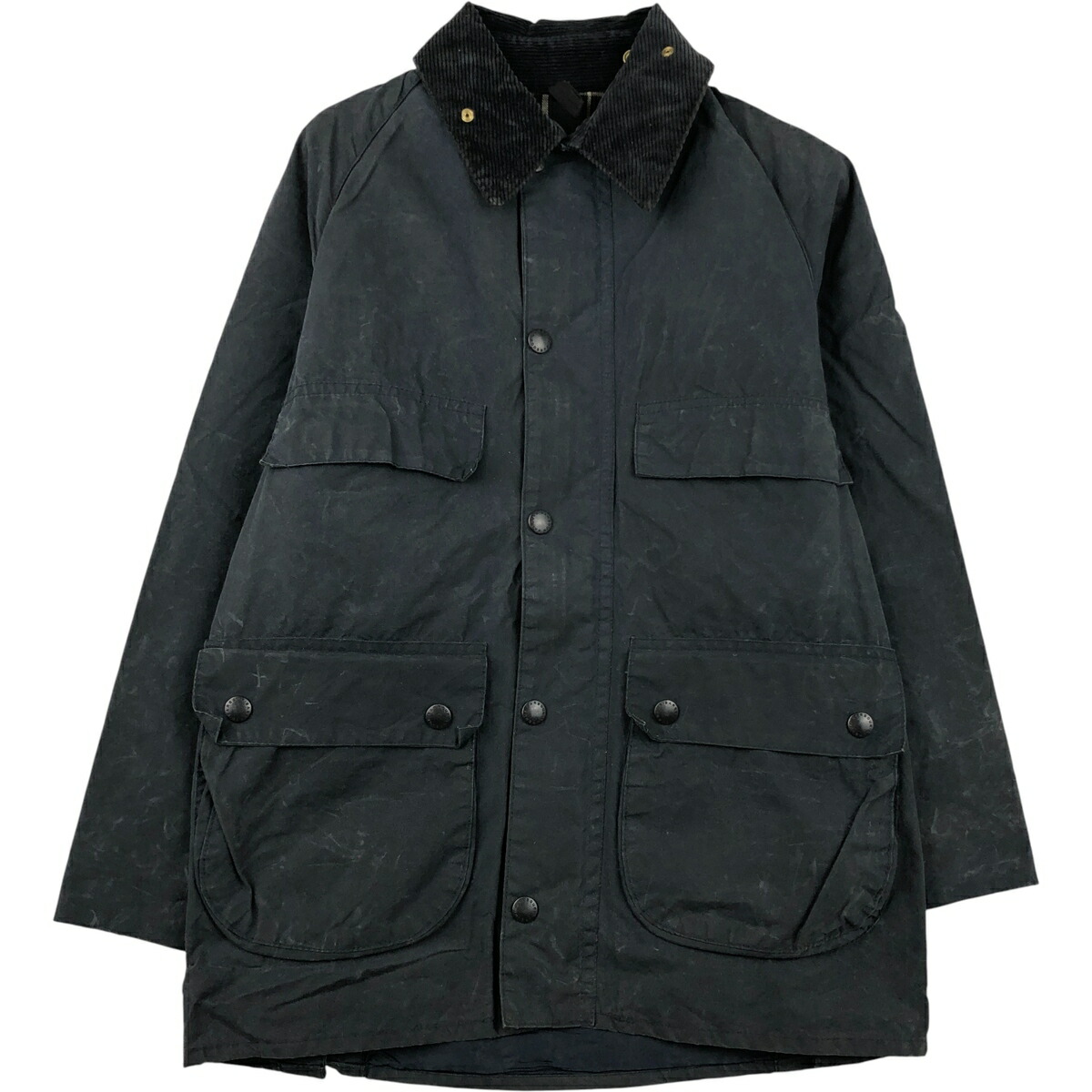古着 80年代 バブアー Barbour BEDALE ビデイル 2ワラント ワックス