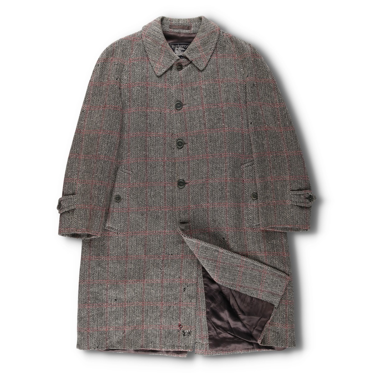 古着 80年代 バーバリー Burberrys アイリッシュツイード ヘリンボーン