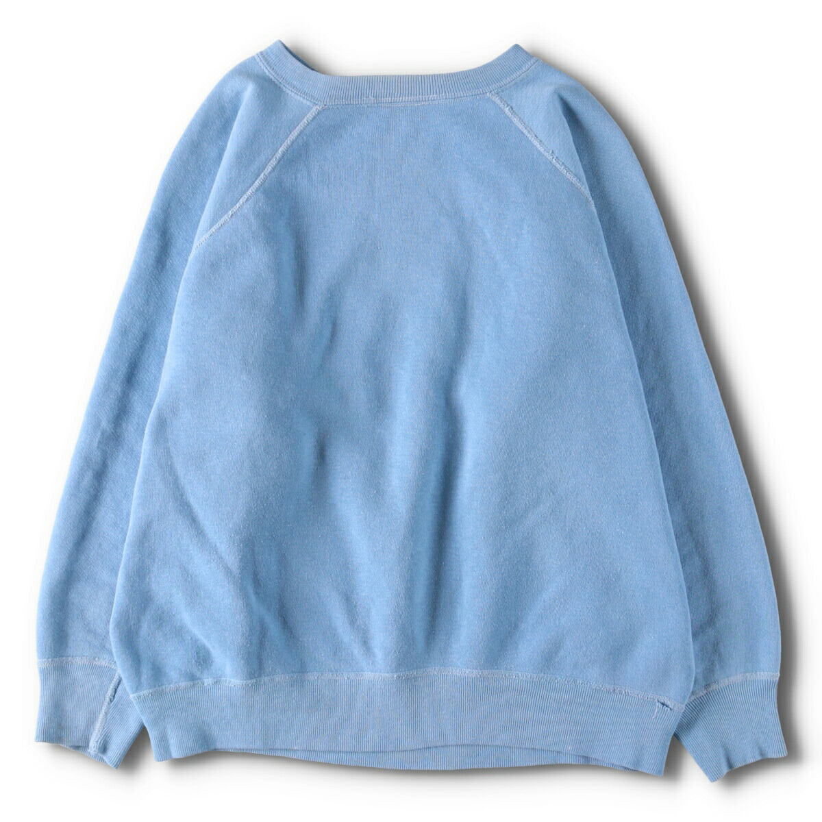 古着 60年代 プリント カレッジスウェットシャツ トレーナー メンズXS