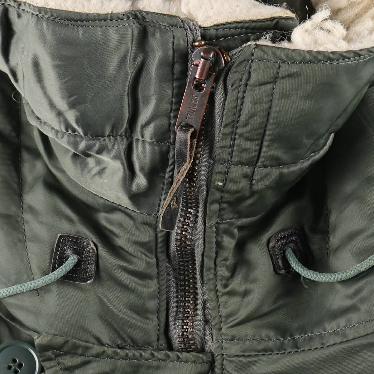 古着 80年代 米軍実品 N-2B ミリタリー フライトジャケット USA製