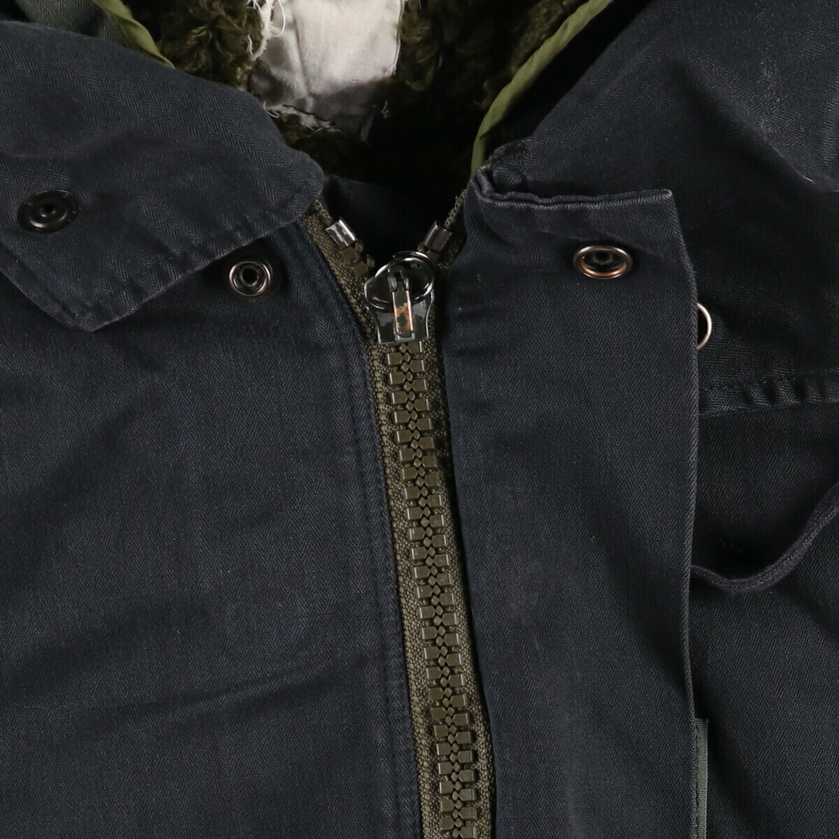 古着 フランス軍 ライナー付き フィールドパーカー モッズコート